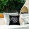 Stupell Industries Mum Bundle on Black Outdoor Printed Throw Pillow Design by Brian Carson, 18 x 7 x 18